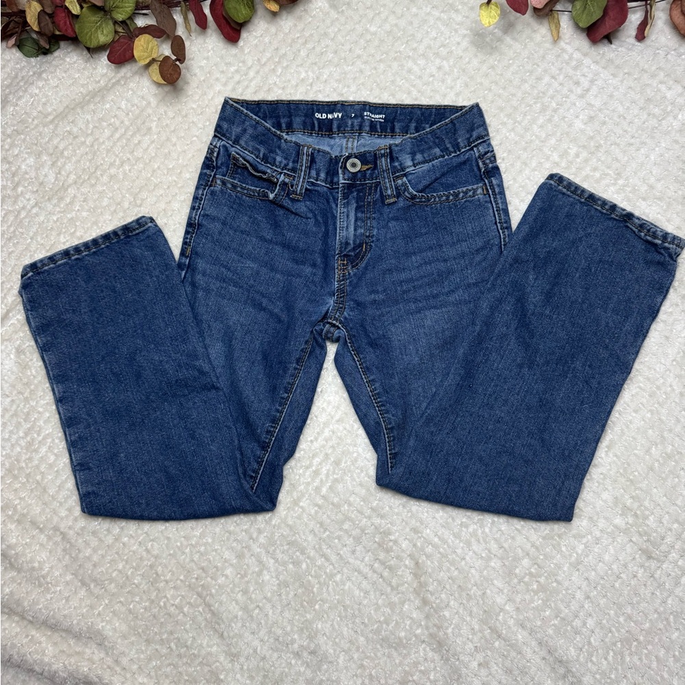 OLD NAVY | Straight Fit Dark Rinse Jeans